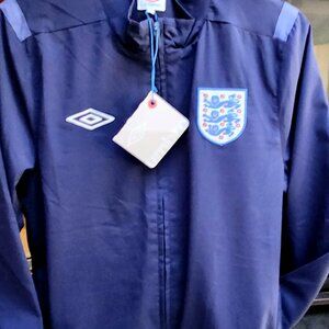 Men S jacket NWT England Soccer Summer 71605U Athletic Casual Discount Shipping!